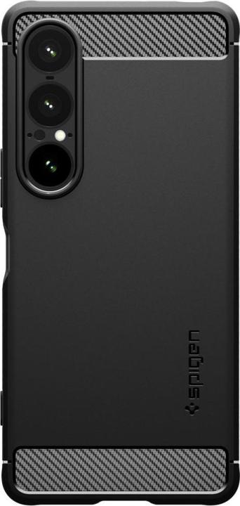 Image du produit Spigen - Rugged Armor - Sony Xperia 1 VII - Matte Black (Sony Xperia 1 VI)