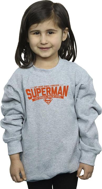 Produktbild Superman Hero Dad Sweatshirt Mädchen (152, 158)