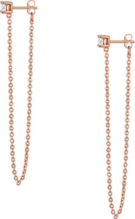 Immagine prodotto Glanzstücke München Donna Argento Cubic Zirconia Oro Rosa - 23858 (Argento 925)