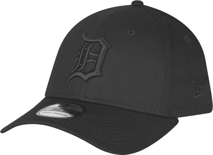 Actual product image New Era 39Thirty Stretch Cap - Detroit Tigers black - S/M (S/M)