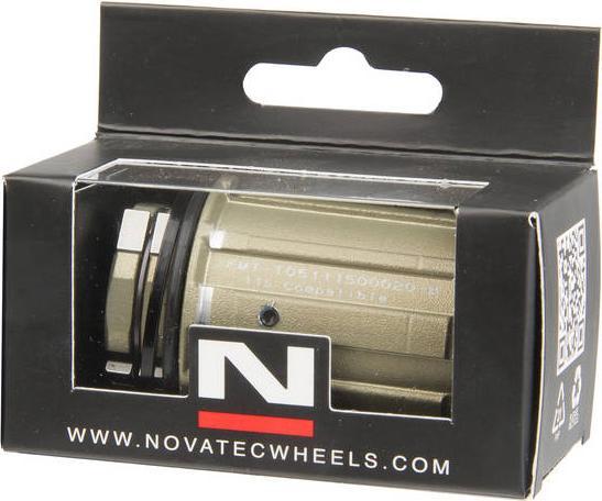 Actual product image Novatec Superlight freewheel body 4in1 Shimano 8-11 speed