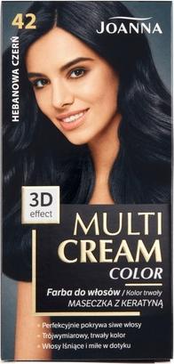 Produktbild Joanna Multi Cream Color Hair Dye 42 Ebonyack (42 Hebanowa Czerń)