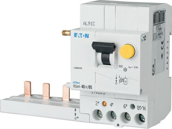 Produktbild Eaton FI-Auslöseblock für FAZ, 63A, 4p, 30mA, 170228