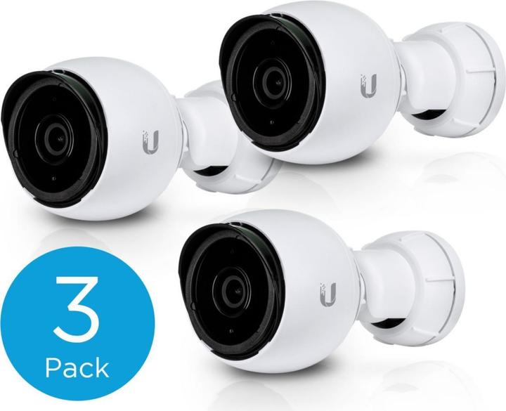Image du produit Ubiquiti Caméra vidéo UniFi UVC-G4-Bullet 3-pack (2688 x 1512 Pixels)