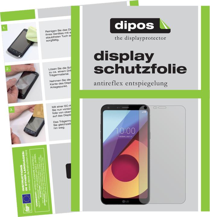 Actual product image Dipos Screen Protector Anti-Glare (6 Piece, LG Q6 Alpha)