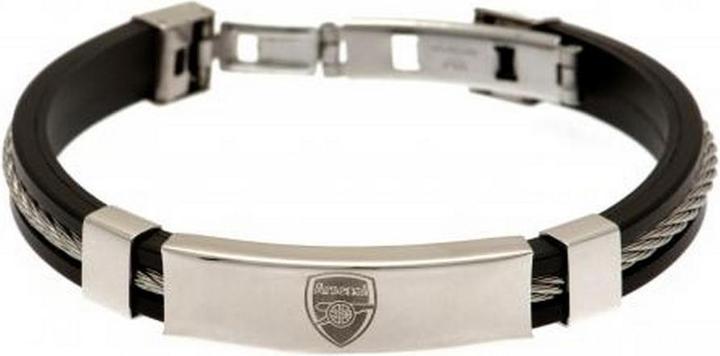 Image du produit Arsenal FC Inlay Bracelet en silicone (20 cm, 100% silicone)