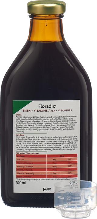 Produktbild Salus Eisen + Vitamine Profit Pack (1 Stück, Flüssigkeit, 500 g)