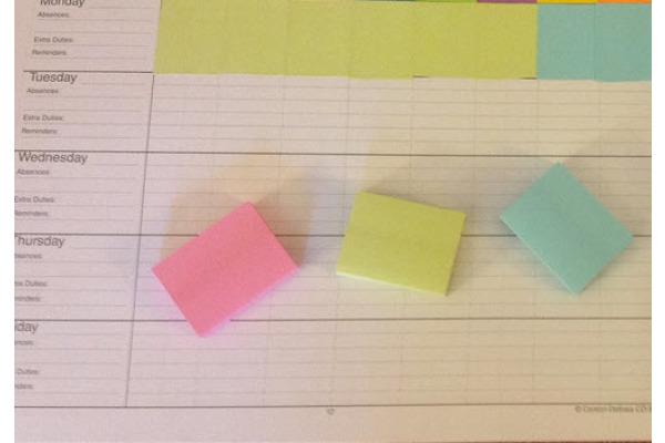 Actual product image Post-it 653y (38 x 51 mm)