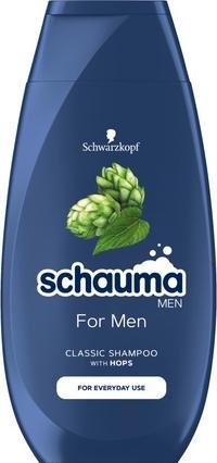Schwarzkopf Schuma - Schauma - For Men Shampoo Szampon Dla Mężczyzn Do Każdego Rodzaju WÅ‚osów 250ml (M) (250 ml, Flüssiges Shampoo)