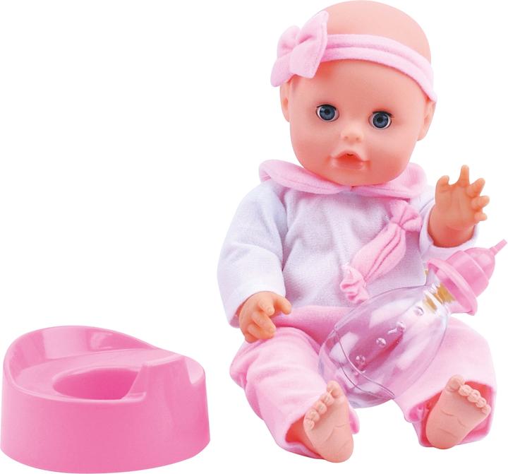 Smily BAMBOLINA doll with drink and wet function, Amore 33cm, BD1807