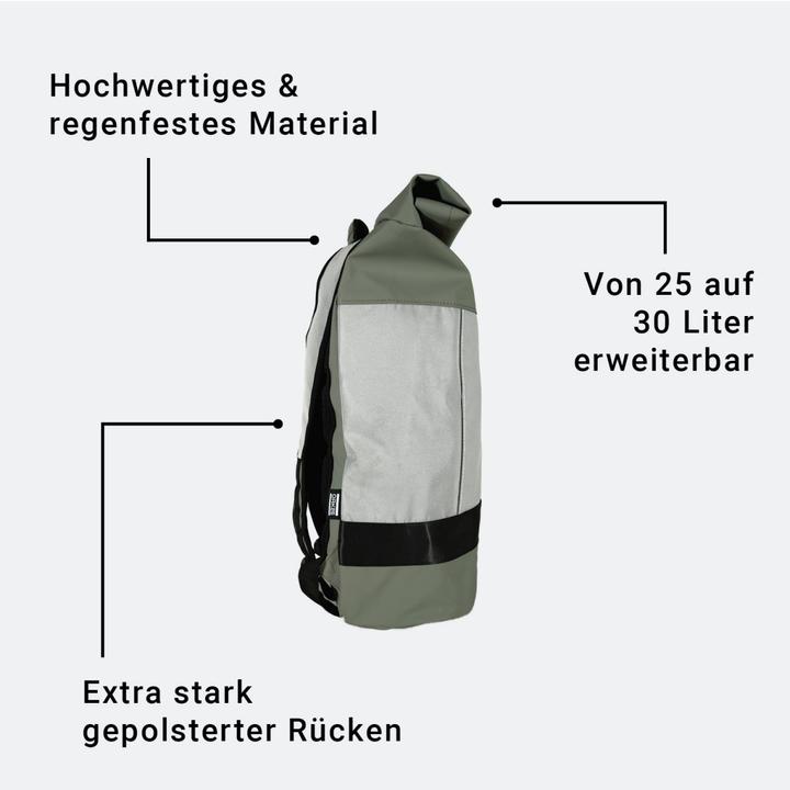 Actual product image Oak25 Reflective Rolltop Sage (20 l)