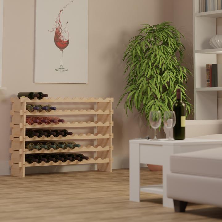 Produktbild Relaxdays Weinregal (103 x 25 x 73 cm)