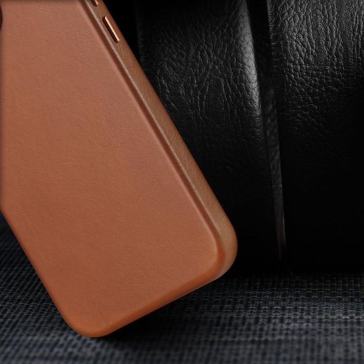Actual product image Dux Ducis Naples Series Genuine Leather Case (Apple iPhone 14 Pro Max)