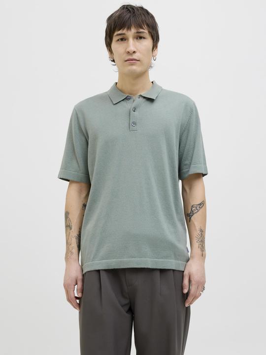 Actual product image Jack & Jones Jjeemil Knit Relaxed Polo Ss Sn (XS)