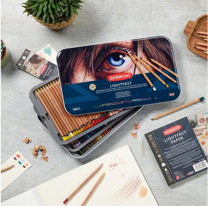 Immagine prodotto Derwent Matite colorate resistenti alla luce (Multicolore, 100 x)