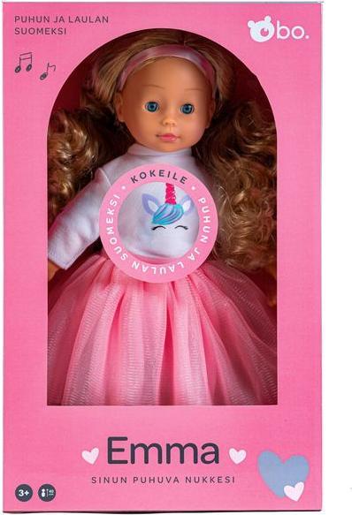 Productafbeelding bo. Interactieve pop "Emma" (spreekt Fins), 40 cm