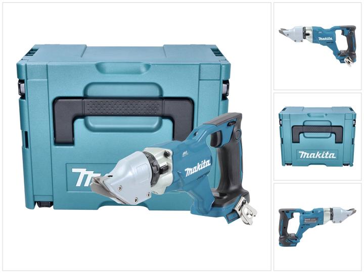Image du produit Makita DJS 200 ZJ Cisaille à tôle sans fil 18 V 2,0 mm Brushless + Makpac - sans batterie, sans chargeur