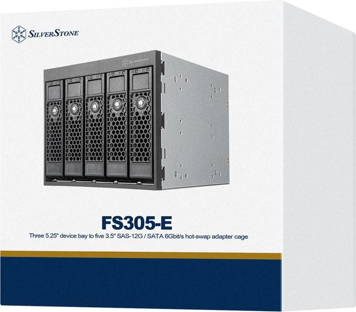 Actual product image Silverstone FS305-E (2.5", 3.5", 5.25")