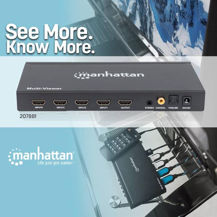 Produktbild Manhattan Multiviewer Switch
