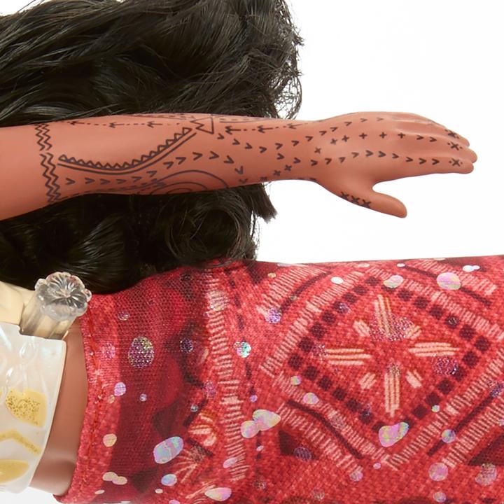 Produktbild Disney Princess Spielzeuge aus Disney Vaiana 2, schwimmende Tautai Vaiana-Modepuppe mit 2 Zubehörteilen und Oberteil