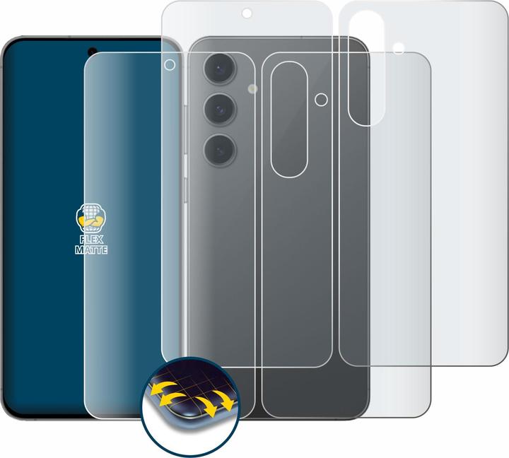 Actual product image BROTECT Full-Screen Protector Matte (2 Piece, Samsung Galaxy S24 FE)