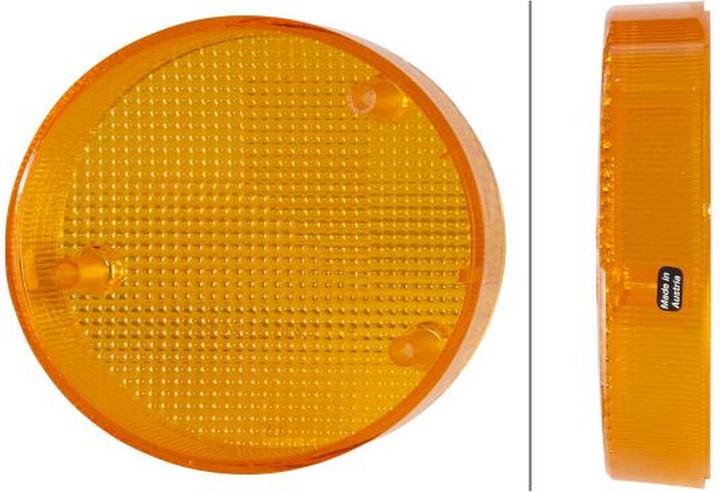 Actual product image Hella Rear right lens for CASE