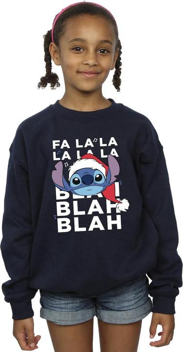 Image du produit Disney - Sweat LILO AND STITCH CHRISTMAS BLAH BLAH BLAH - Fille (152, 158)