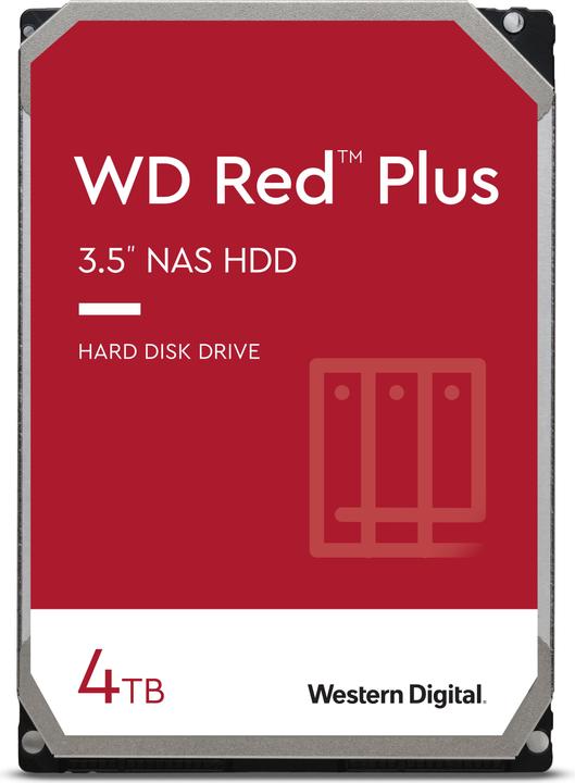 Actual product image WD Red Plus (4 TB, 3.5", CMR)