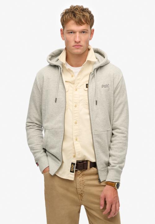 Immagine prodotto Superdry Sweatjacke Casual Figurbetont Essential Logo Zip Hoodie (M)