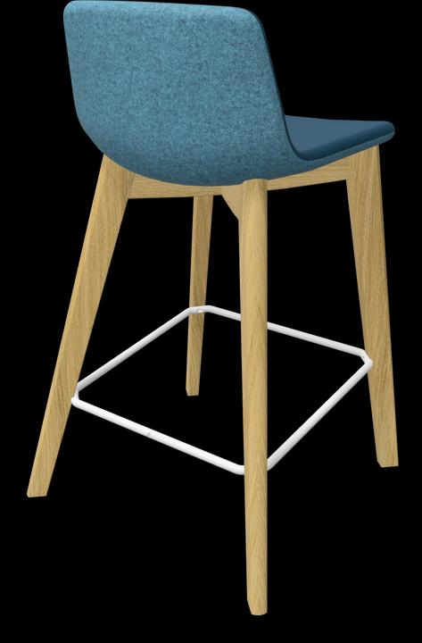 Actual product image Narbutas Twist & Sit Bar Stool