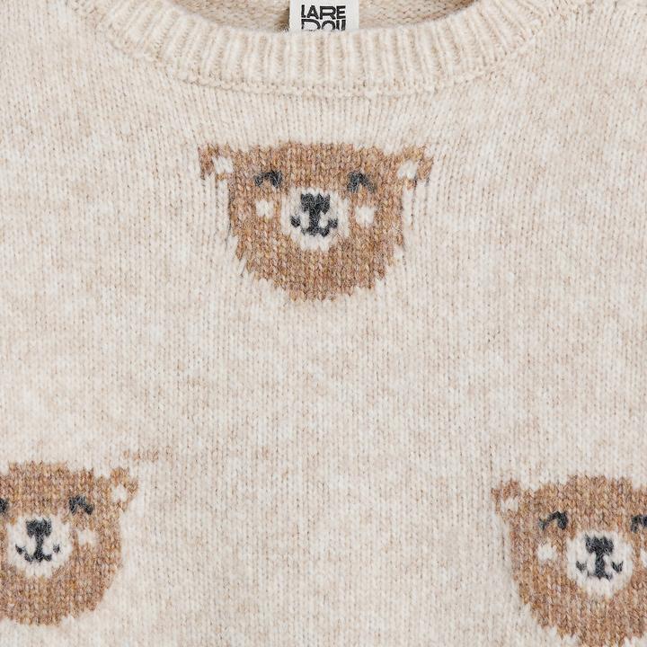 Actual product image La Redoute Collections Jumper with round neckline (54)