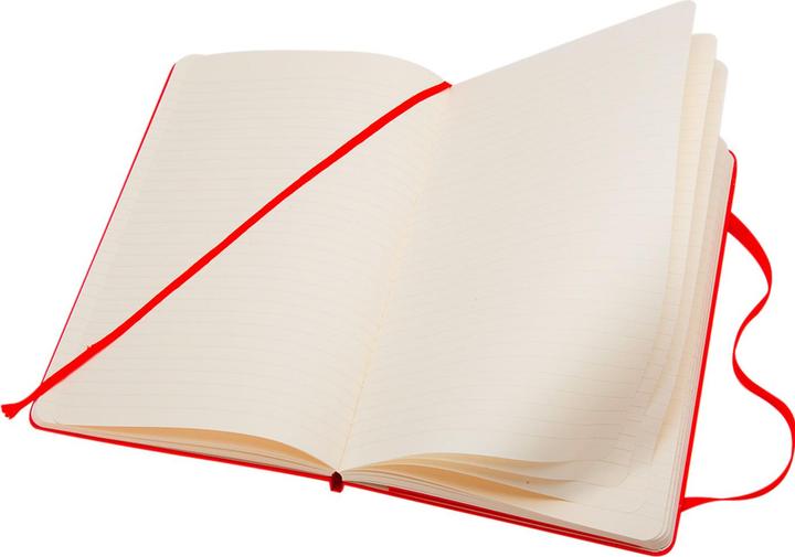 Actual product image Moleskine Notebook Classic Large (A5, Lined, Hardcover)
