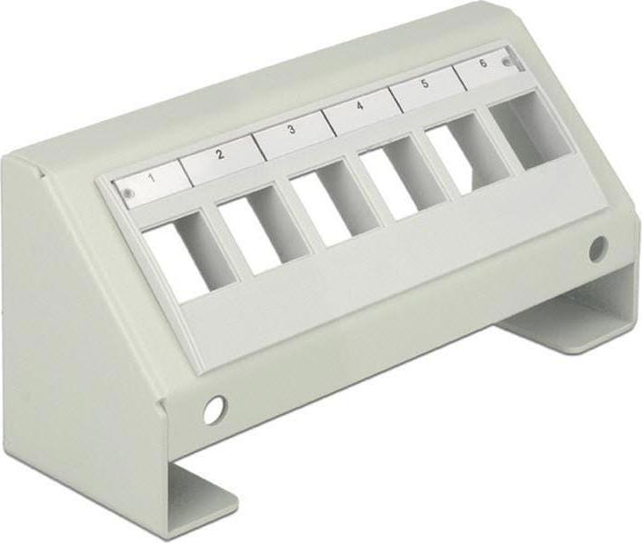 Actual product image Delock Keystone Empty Enclosure Multimedia (Cable ties)