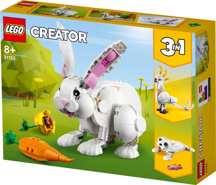 Produktbild LEGO Weisser Hase (31133, LEGO Creator 3-in-1)