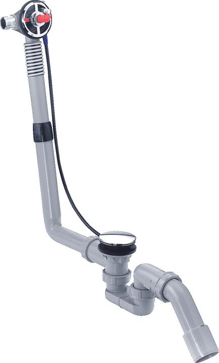 hansgrohe HG Garniture de trop-plein de baignoire EXAFILL S pour baignoires normales (Garniture de trop-plein, 3/4")