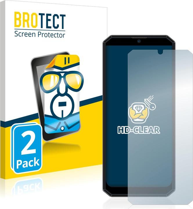 Actual product image BROTECT Screen Protector Clear (2 Piece, Article K15 Plus)