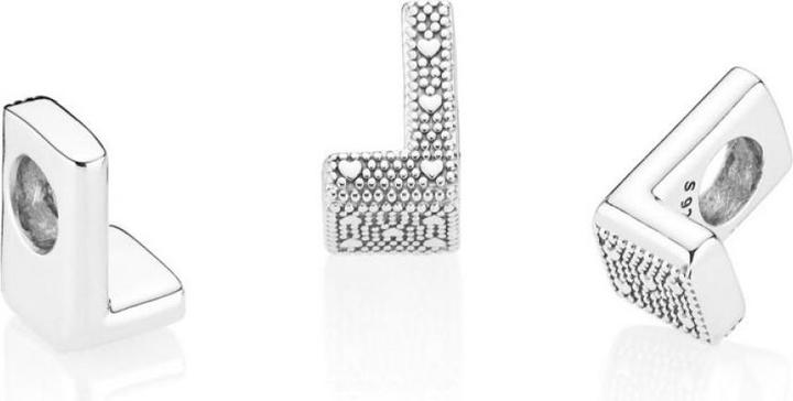 Actual product image Pandora Letter L (Silver)
