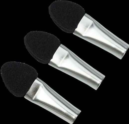 Image du produit Applicateurs de rechange, emboîtables, petite éponge noire 3 pièces dans un sachet