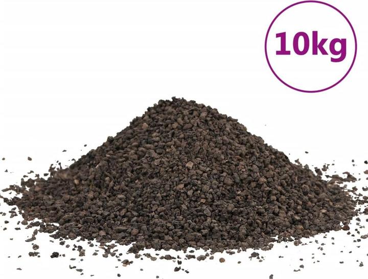 Image du produit VidaXL Gravier basalte 10 kg noir 1-3 mm,Couleur : Noir,Matériau (Décoration, autres éléments)