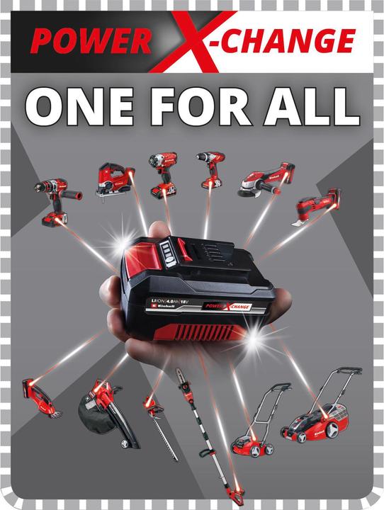 Actual product image Einhell TE-CS 18/89 Li Solo