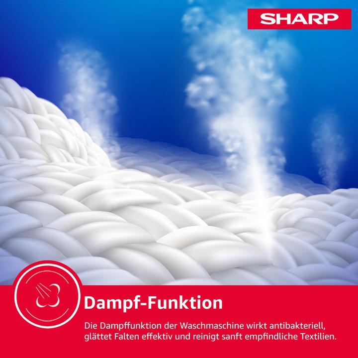 Produktbild Sharp ES-NFB714CWA-DE (7 kg, Links)