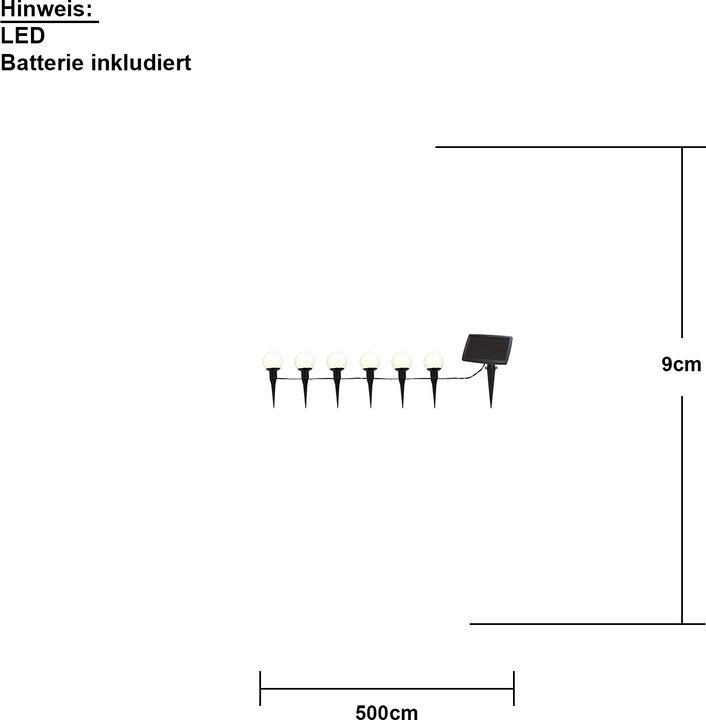 Nährwerte und Zutaten Star Trading Solar Globus (5 m)