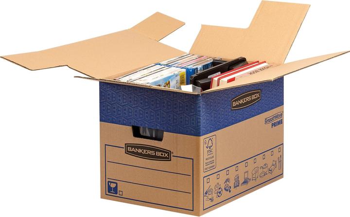 Immagine prodotto Fellowes Scatola mobile FastFold (327 x 429 x 310 mm, 38 l)