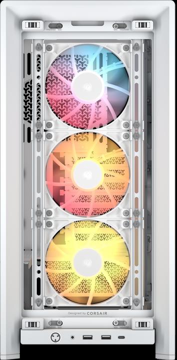 Actual product image Corsair 4000D FRAME RS ARGB WHT MID CASE (Mini-ITX, ATX, E-ATX, mATX)