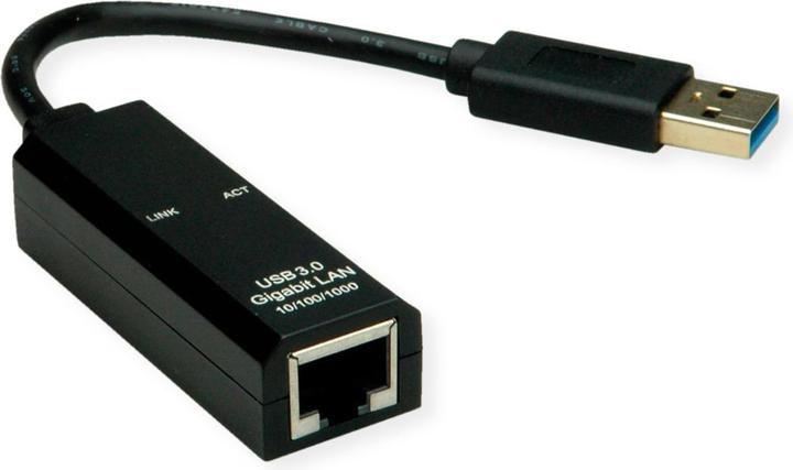 Image du produit Value Convertisseur USB3.2 Gen1 Gigabit Ethernet (USB-C 3.2 Gen 1, RJ45 Gigabit Ethernet (1x))