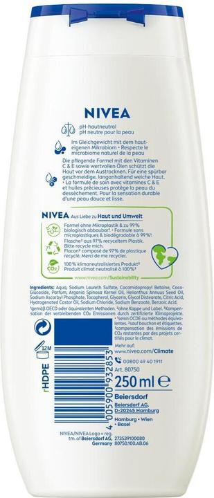 Immagine prodotto NIVEA Pflegedusche Diamond & Argan Oil (250 ml)
