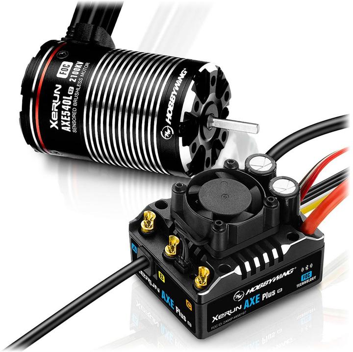 Immagine prodotto Hobbywing AXE Plus R3 Combo 2100 kV 2-6S brushless drive set