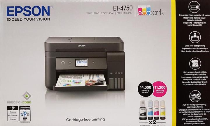 Image du produit Epson ET-4750 EcoTank (Réservoir d'encre, Couleur)