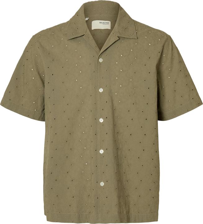 Produktbild Selected Homme Broderie Anglaise Kurzarmhemd (XL)