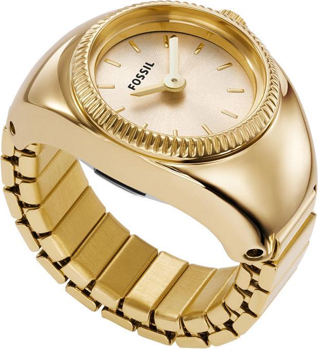 Actual product image Fossil Watch Ring (Chronograph, Analogue wristwatch, 15 mm)